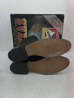 New Men’s Black Texas Brand Cowboy Boots. 8960 11.5 11 1/2 D. 9-68