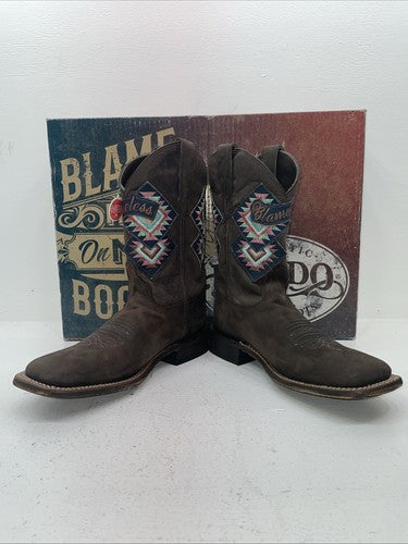 New Women’s Brown Laredo Cowboy Boots. 3134 9 M. 13-16