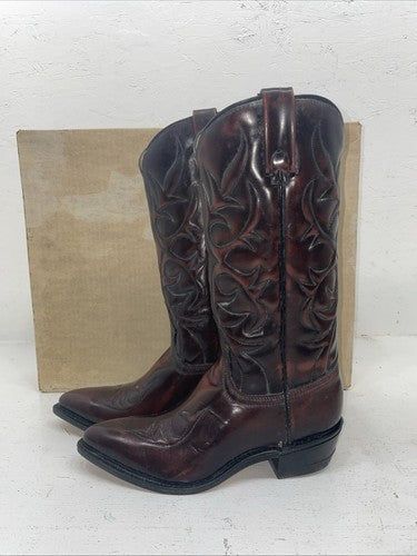 New Women’s Brown Acme Cowboy Boots. 964119 6 C. 18-15