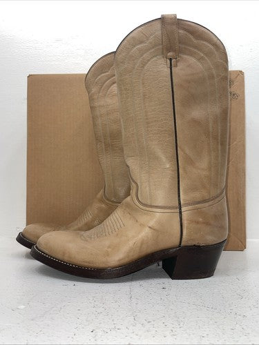 New Women’s Brown J Chisholm Cowboy Boots. 901 8.5 8 1/2 M. 15-12
