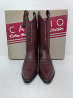 New Women’s Red Capezio Cowboy Boots. L 553 8 M. 16-55