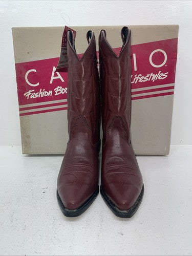 New Women’s Red Capezio Cowboy Boots. L 553 8 M. 16-55