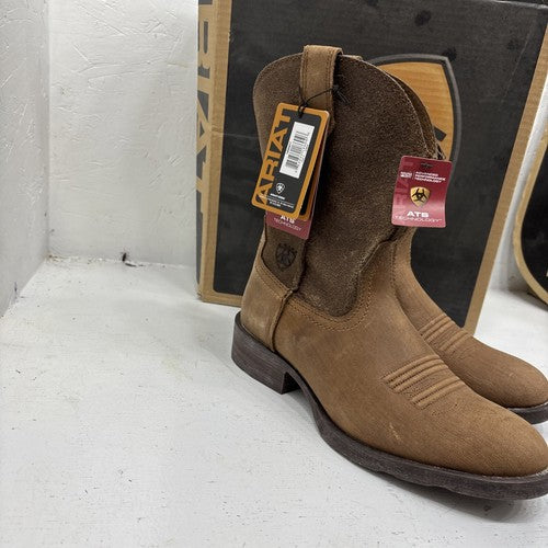 New Men’s 7d Western Boots Leather 17-2 
