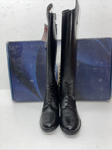 New Women’s Black Ovation English Riding Boots. 470072 9 W. 12-45
