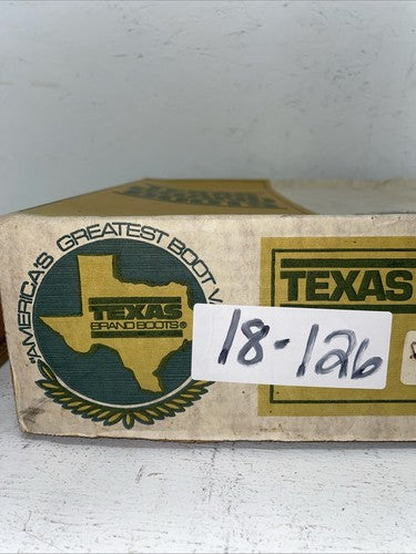 New Women’s Brown Texas Brand Cowboy Boots. 4911 7 M. 18-126