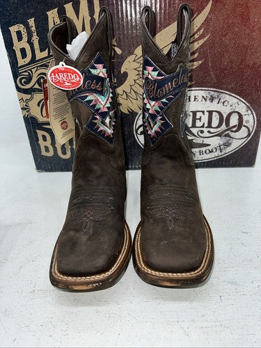 New Women’s Brown Laredo Cowboy Boots. 3134 7.5 7 1/2 M. 17-86