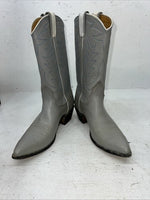 New Women’s Grey Nocona Cowboy Boots. L 88 7.5 7 1/2 A. 17-89