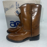 New Children’s Brown Acme Cowboy Boots. 10.5 10 1/2 D. 24-59