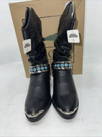 New Women’s Black Smoky Mountain Cowboy Boots. 1312Y 6 D. 20-111