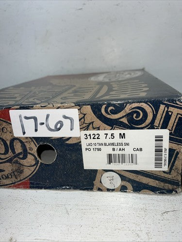 New Women’s Brown Laredo Cowboy Boots. 3122 7.5 7 1/2 M. 17-67