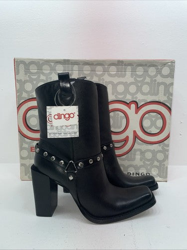 New Women’s Black Dingo Cowboy Boots. D 102270 8 M. 16-14