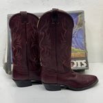 NEW Women’s Maroon Nocona Brand Cowgirl Boots. Size 8D. 2-7
