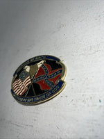 New Blue Red Silver Eagle Flag Belt Buckle. 2432 F-19