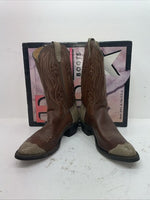 New Men’s Brown Texas Brand Cowboy Boots. 6511 11 D. 8-13