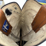New Women’s Brown Texas Brand Cowboy Boots. All Leather C 721 5.5 5 1/2 A. 20-19