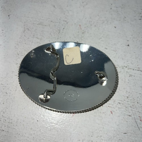 New Women’s Montana Silversmiths Large Oval “C” Belt Buckle. 6190c A-131