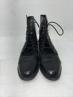 New Women’s Black Lace Up Comfort Riders English Riding Boots. 23 4731 8. 12-72
