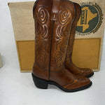 New Women’s Brown Texas Brand Cowboy Boots. L 144. 6 M. 20-69