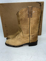 New Women’s Brown J.Chisholm Cowboy Boots. L 1014 7 M. 19-110