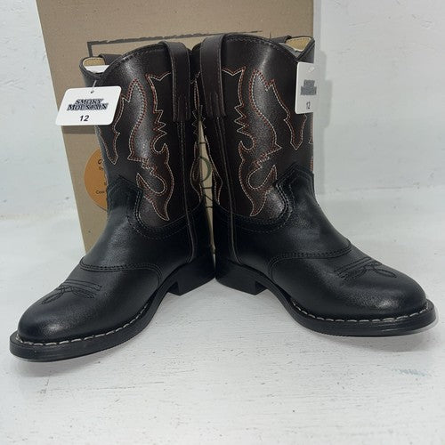 New Children’s Brown Smoky Mountain Cowboy Boots. 1110 C 12. 24-131