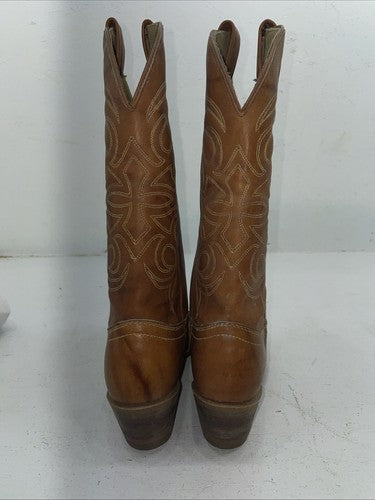 New Women’s Brown Texas Brand Cowboy Boots. L 244 7 M. 18-61
