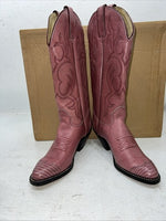 New Woman’s Pink Texas Brand Cowboy Boots. 4903 6.5 6 1/2 M. 18-13