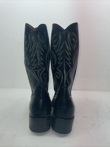 New Men’s Black Acme Cowboy Boots. 4710 11.5 11 1/2 D. 9-80