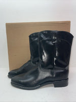 New Men’s Black Westex Cowboy Boots. 1566604 11.5 11 1/2 D. 9-46