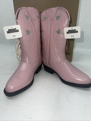 New Children’s Pink Smoky Mountain Cowboy Boots. 1058C 11 D. 24-82
