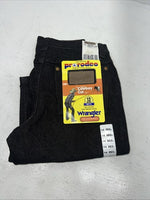 New Boys Black Wrangler Pro Rodeo Cowboy Cut Denim Jeans. 14/27 Regular C-21