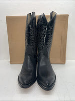 New Men’s Black Texas Brand Cowboy Boots. 509200 11.5 11 1/2 D. 9-44