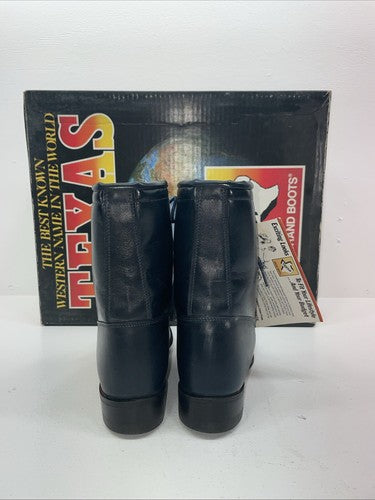 New Women’s Navy Texas Brand Cowboy Boots. 4445 8 M. 16-15