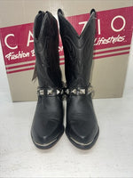 New Women’s Black Capezio Cowboy Boots. L600 6.5 6 1/2 M. 19-55