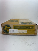 New Men’s Brown Texas Brand Cowboy Boots. 6544 11.5 11 1/2 D. 9-69
