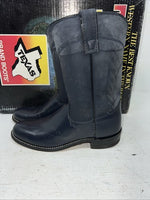 New Women’s Navy Texas Brand Cowboy Boots. 4405 7.5 7 1/2 M. 17-85
