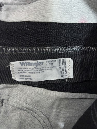 New Women’s Cowboy Cut Gray Wrangler Slim Fit Jeans. 1x36 G-2