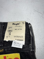 New Boys Black Wrangler Pro Rodeo Cowboy Cut Jeans. 9/32 C-15