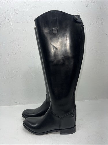 New Women’s Black Ovation English Riding Boots. 464146 8.5 8 1/2 W. 12-19