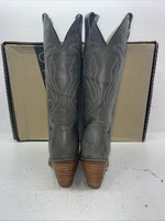 New Women’s Gray Capezio Cowboy Boots. L 342 8.5 8 1/2 M. 15-67