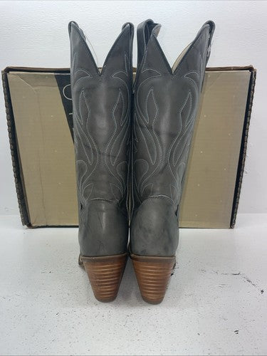New Women’s Gray Capezio Cowboy Boots. L 342 8.5 8 1/2 M. 15-67