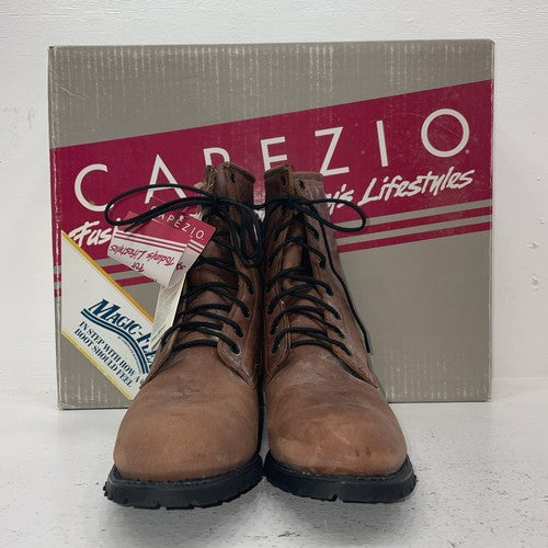 New Women’s Brown Lace Up Capezio Cowboy Boots. L 549 10 M. 15-146