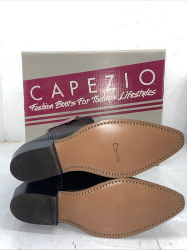 New Women’s Black Capezio Cowboy Boots. L 550 7.5 7 1/2 M. 17-22