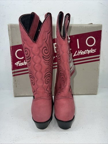 New Women’s Pink Capezio Cowboy Boots. L713 6 M. 19-6
