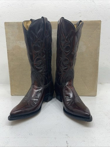 New Women’s Brown Acme Cowboy Boots. 964119 6 C. 18-15