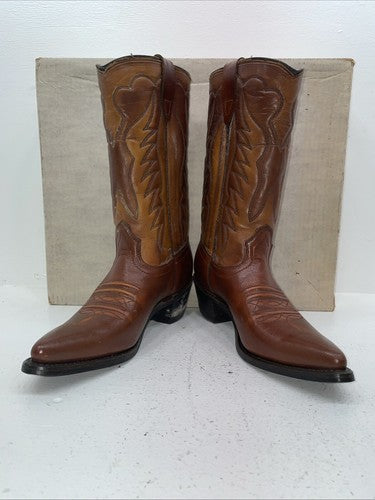 New Women’s Brown Texas Brand Cowboy Boots. 4422 8.5 8 1/2 M. 16-121