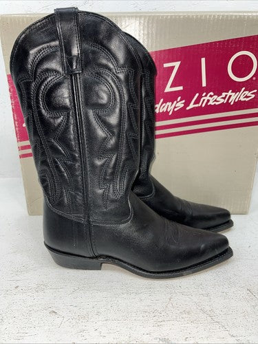 New Women’s Black Capezio Cowboy Boots. L 550 7.5 7 1/2 M. 17-81