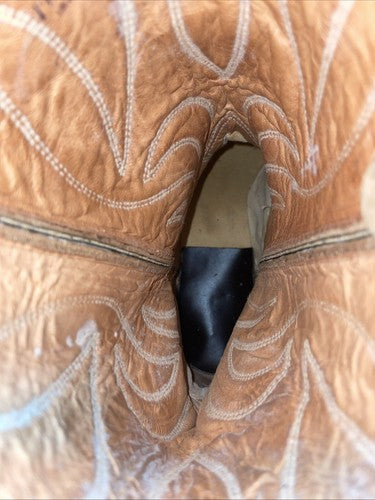 New Men’s Brown Rodeo Cowboy Boots. 5066 11.5 11 1/2 D. 9-73