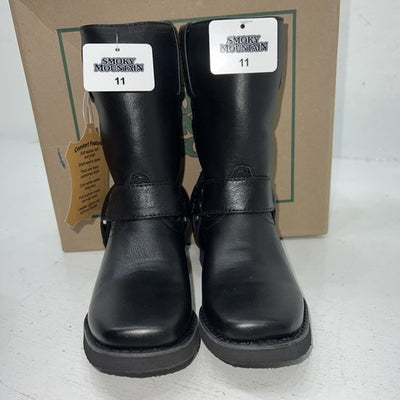 New Children’s Black Smoky Mountain Cowboy Boots. 2405 C 11 D. 24-70
