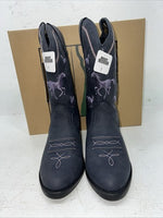 New Women’s Navy Smoky Mountain Cowboy Boots. 3878 Y 7 M. 18-68