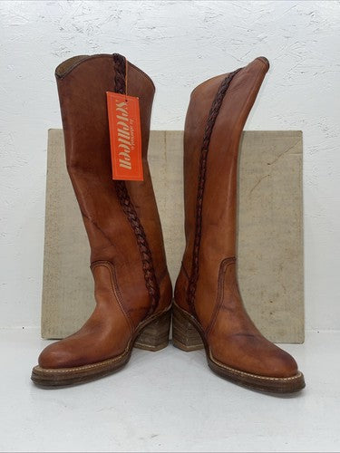 New Women’s Brown Miss Capezio Cowboy Boots. L 333 5 M. 16-71